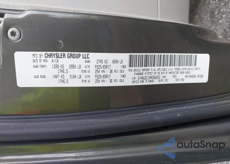 2010 Volkswagen Routan Se из США, поврежденный, VIN 2V4RW3D15AR306263